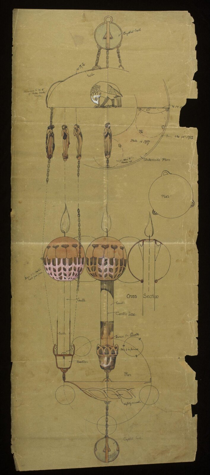 Drawing, Henry Wilson, late 19th century - early 20th century