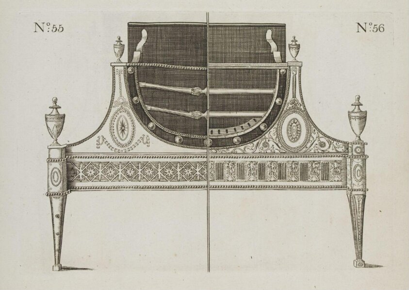 Metalwork Pattern Book: Fire Grate, Stove, Balcony and Fencing Designs