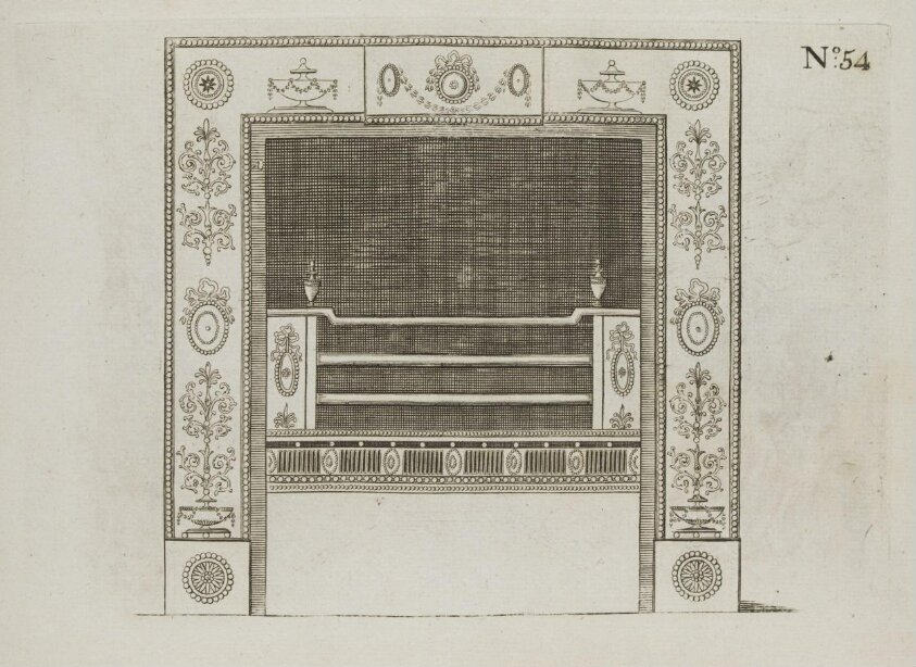 Metalwork Pattern Book: Fire Grate, Stove, Balcony and Fencing Designs
