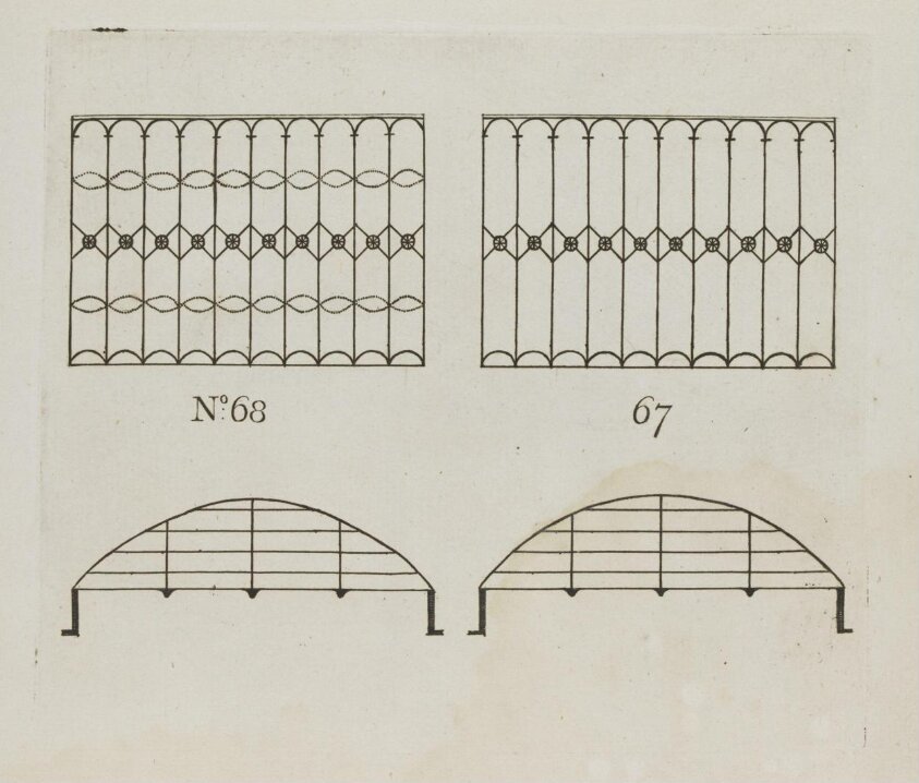 Metalwork Pattern Book: Fire Grate, Stove, Balcony and Fencing Designs