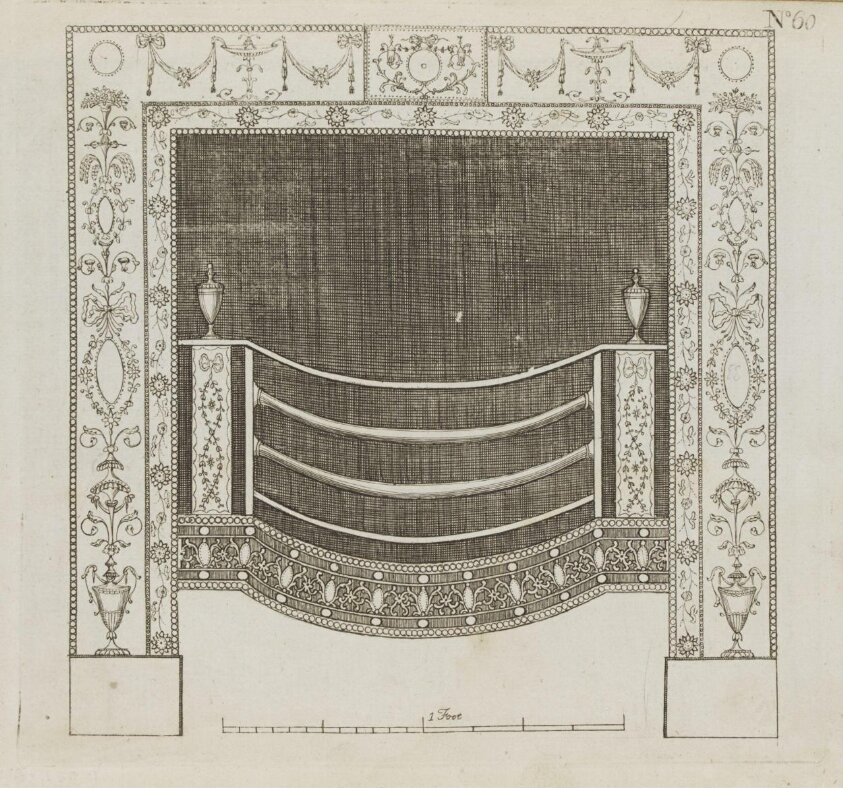 Metalwork Pattern Book: Fire Grate, Stove, Balcony and Fencing Designs