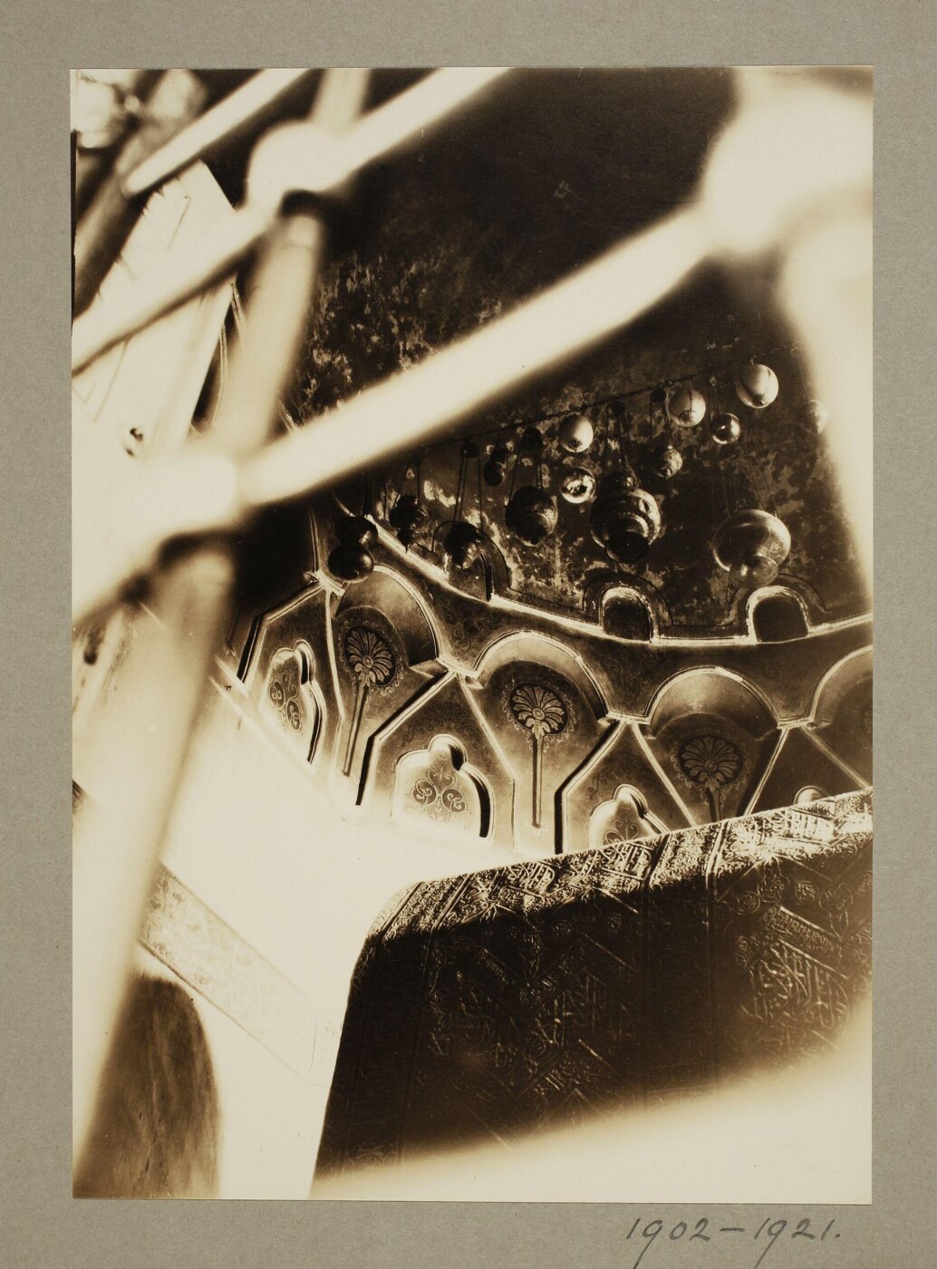 K.A.C. Creswell, Dome Decoration at al-Haram al-Ibrahimi, Hebron