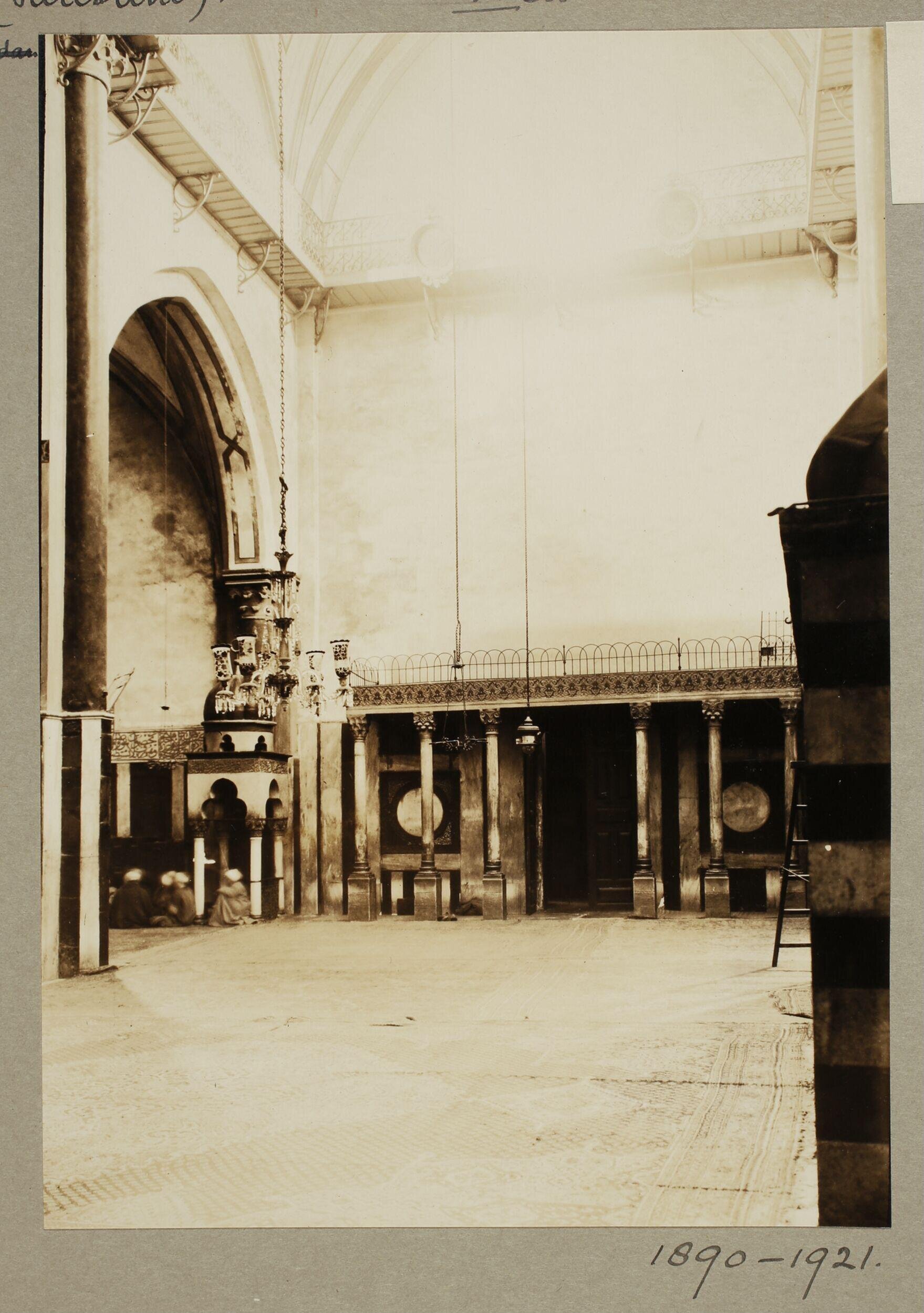 Inside al-Haram al-Ibrahimi, Hebron