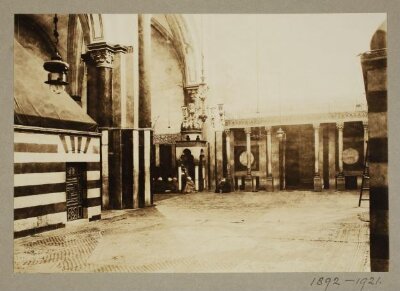 Interior view in al-Haram al-Ibrahimi, Hebron
