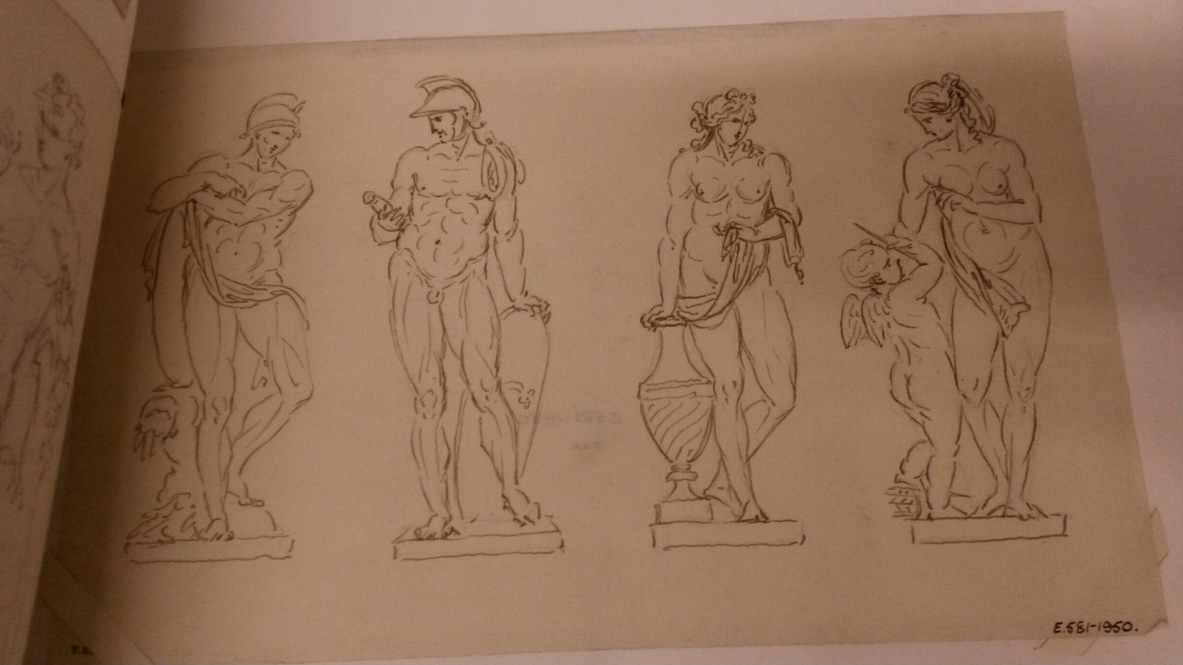 Drawing, Joseph Nollekens, 1776-1820