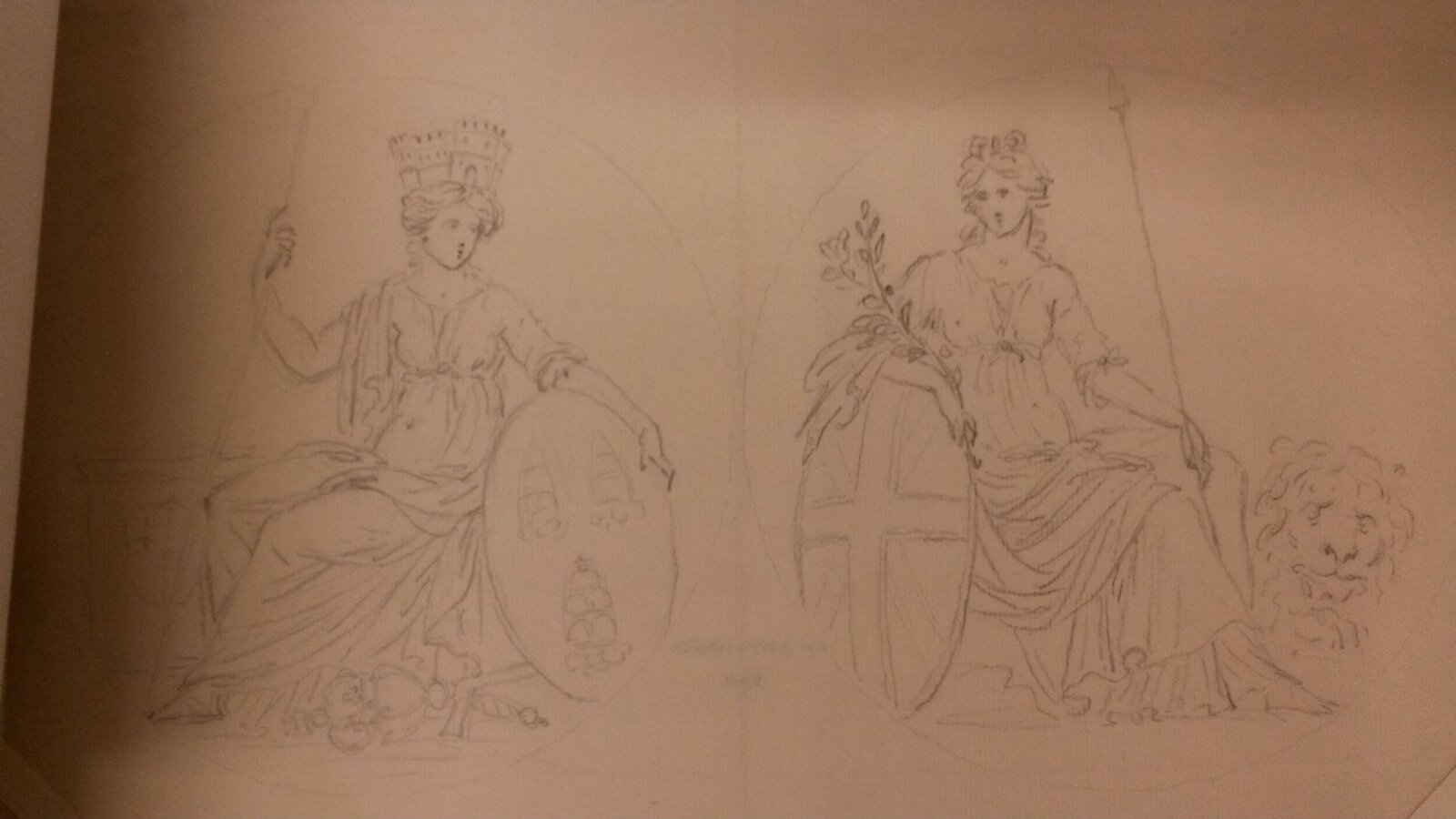 Drawing, Joseph Nollekens, 1776-1820