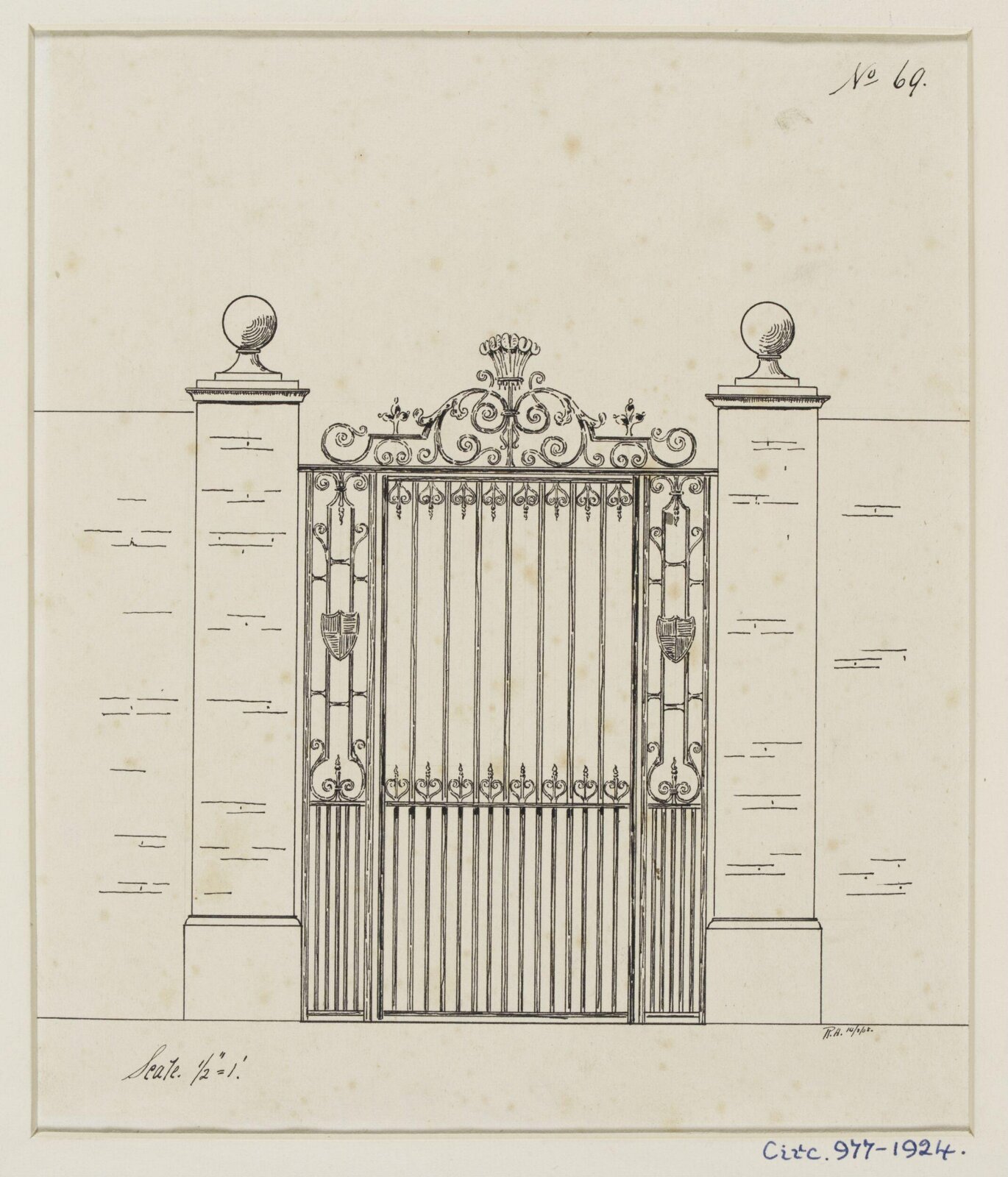 Drawing, Victor Charles Ames, 14 March 1905