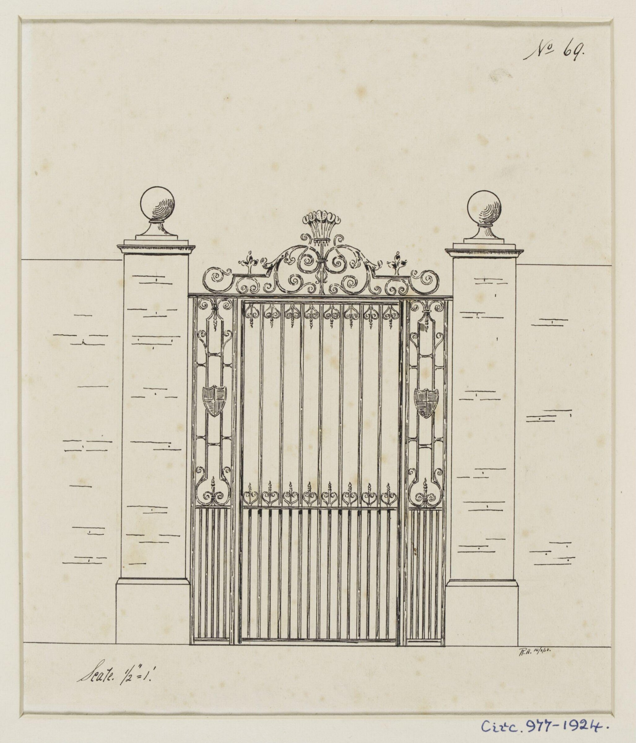 Drawing, Victor Charles Ames, 14 March 1905