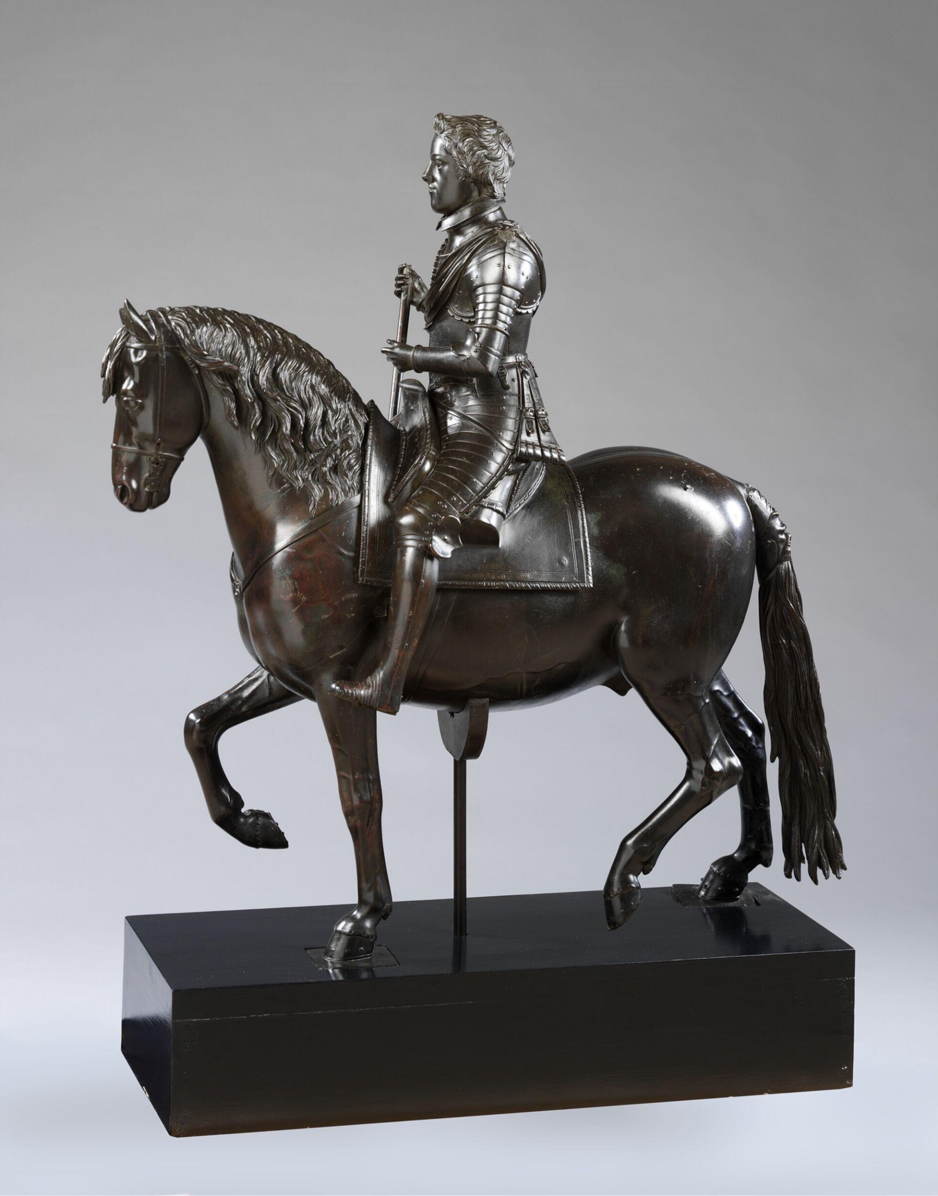Louis XIII on Horseback, Hubert Le Sueur, ca. 1615 - ca. 1620
