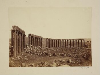 Jordan, Gerasa, Colonnade of the Forum