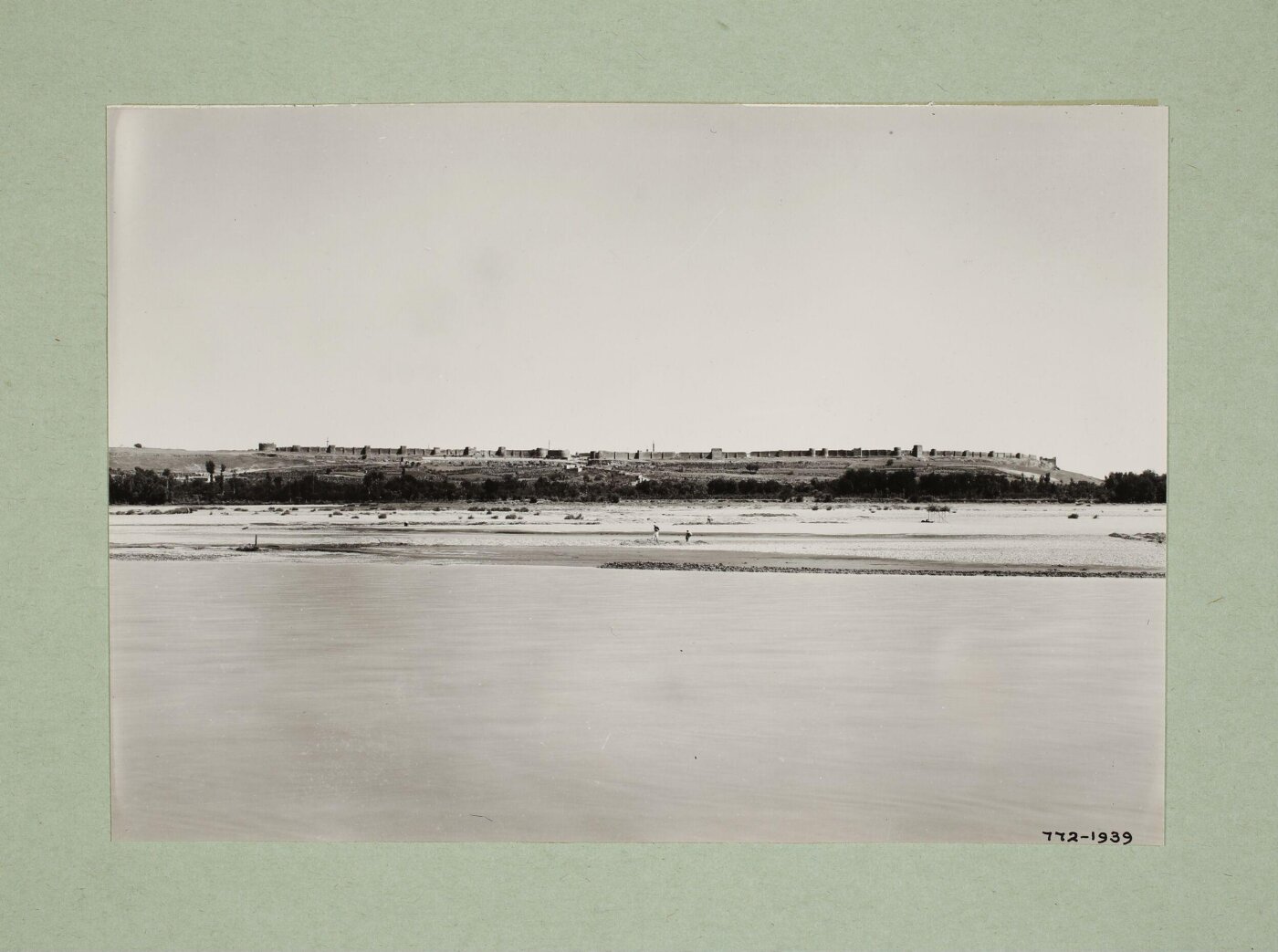 K.A.C. Creswell, City Walls from South-East, Diyarbakir