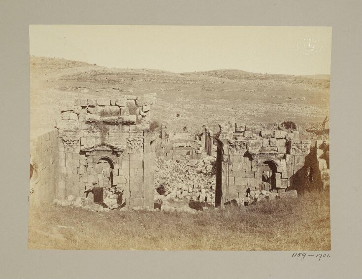 Jordan, Gerasa, Inner side of gateway of the Temple top image