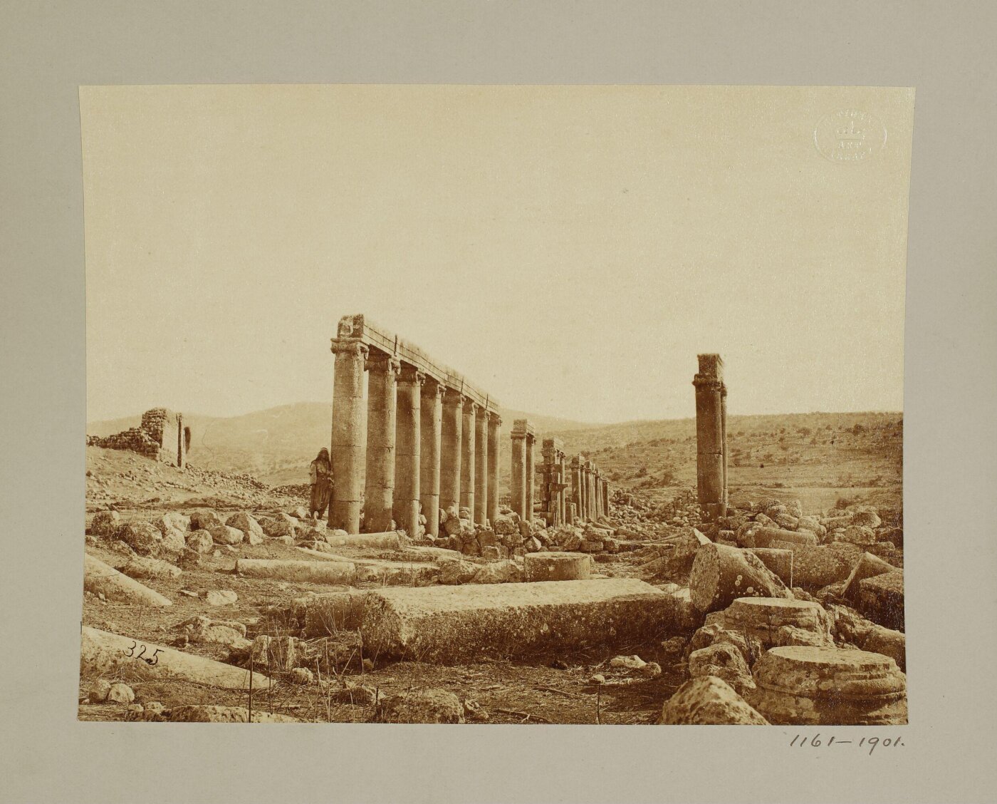 Unknown, Jordan, Gerasa, View of street from north end showing colonnades