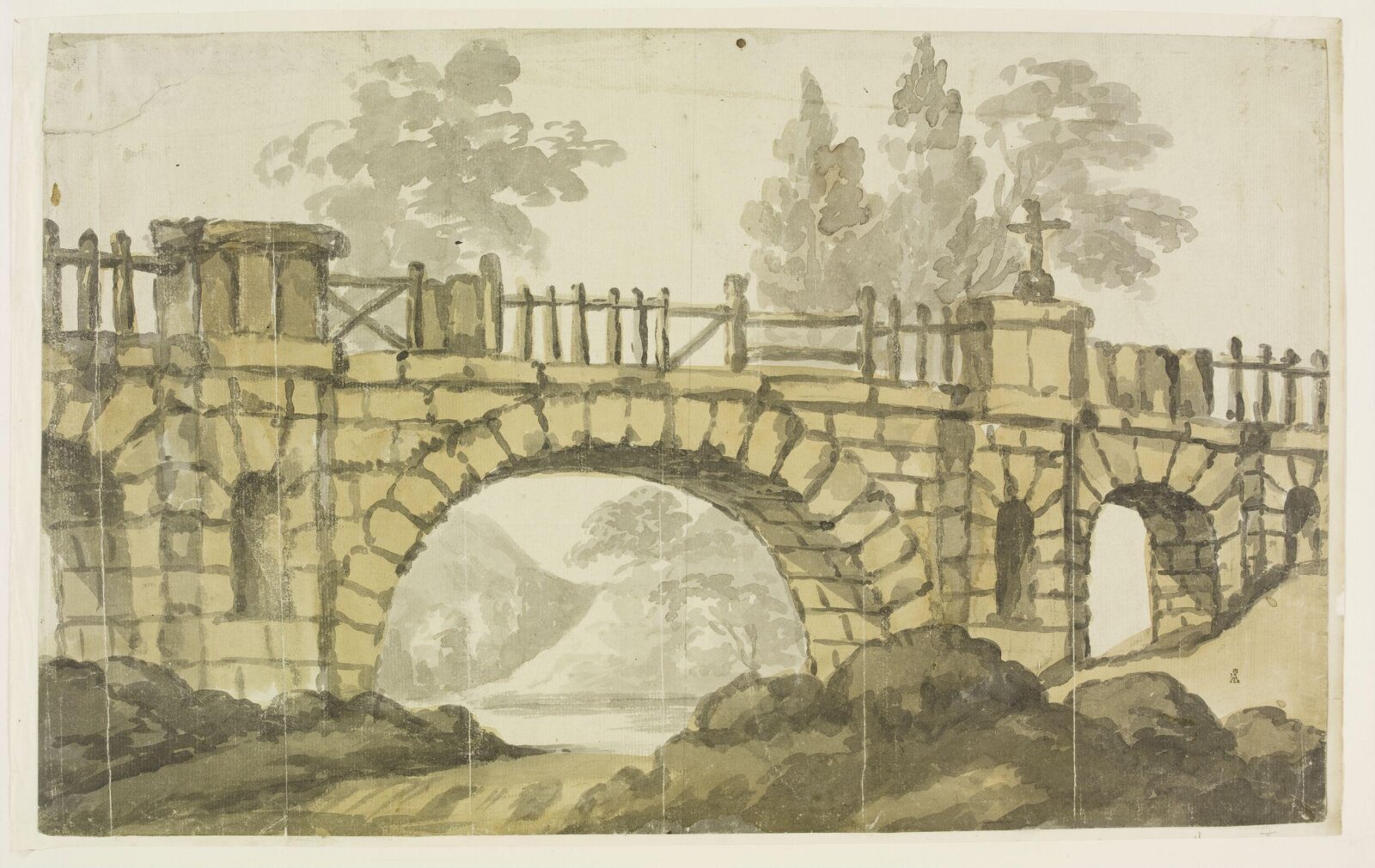 Drawing, Robert Adam, c. 1748-1792