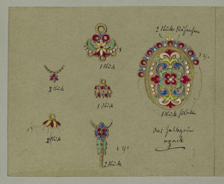 Original designs for modern goldsmith's work, chiefly in the style of the Renaissance top image