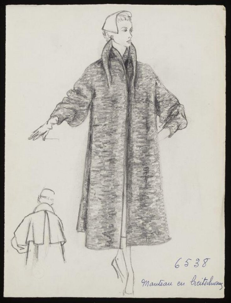 Manteau en breitschwanz top image