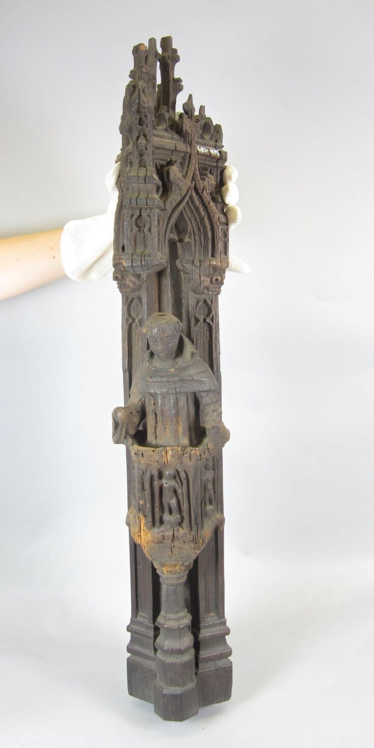 Fragment of a Gothic Canopy top image