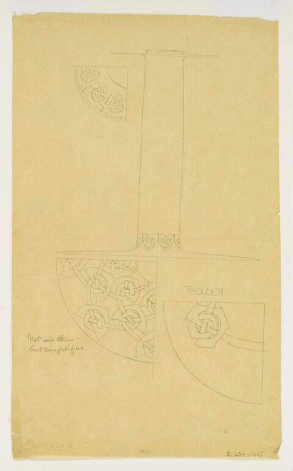 Drawing, Rex Silver, early 20th century