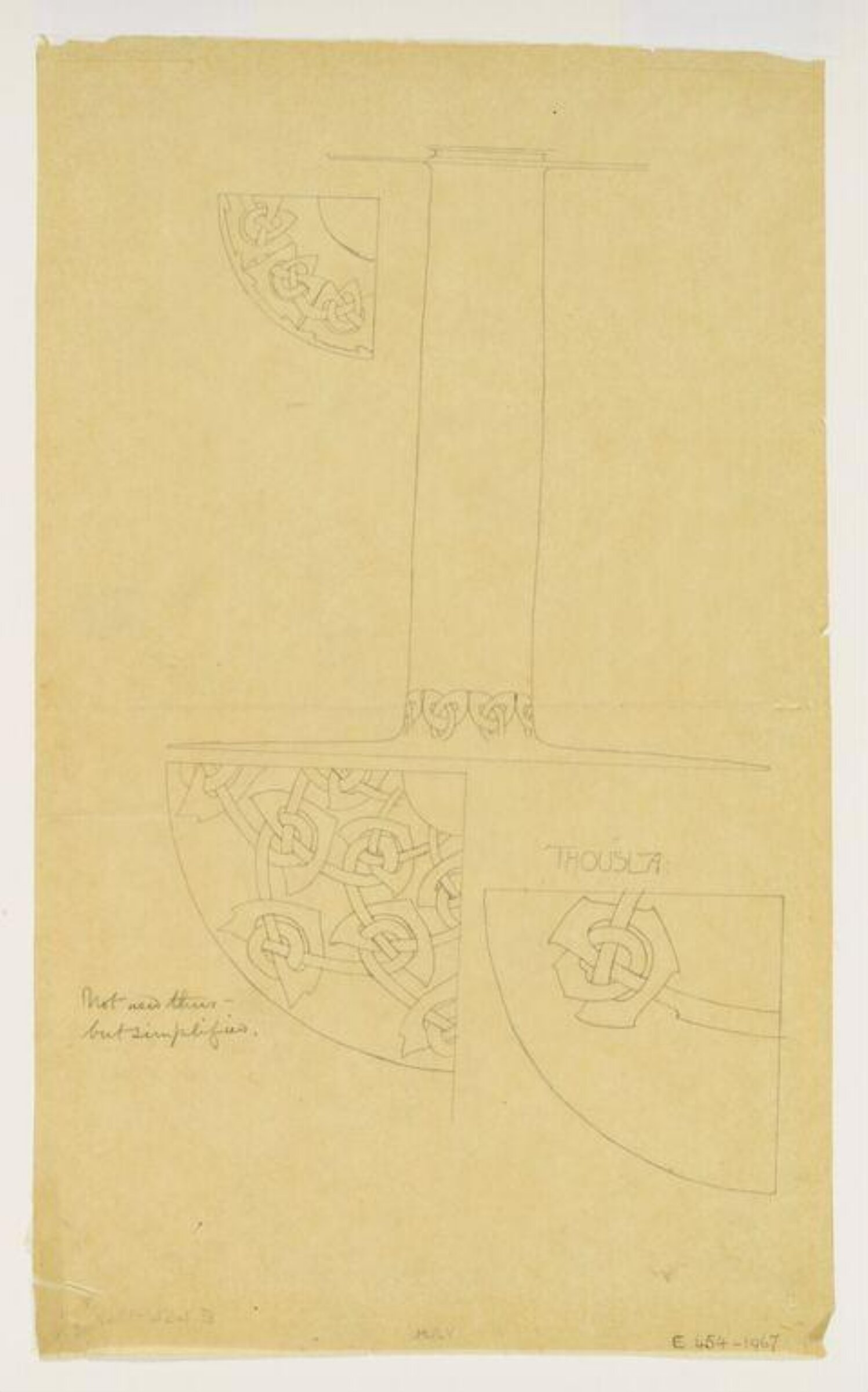 Drawing, Rex Silver, early 20th century