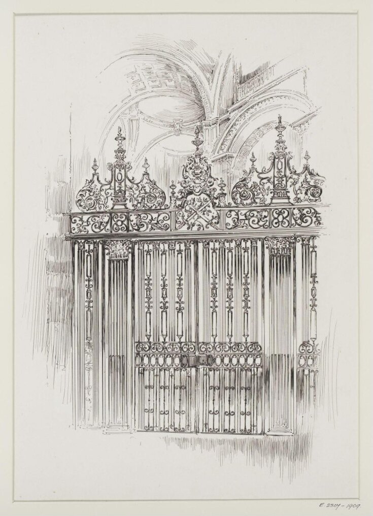 Ironwork screen, St. Paul's Cathedral top image