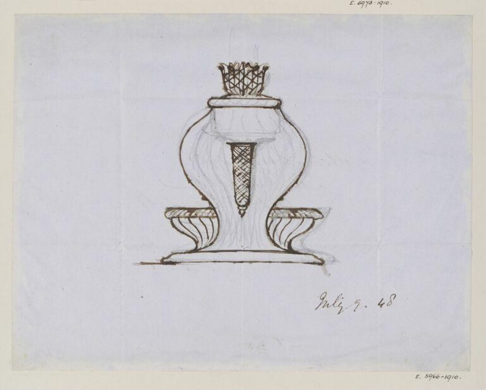 Drawing, 9th July 1848
