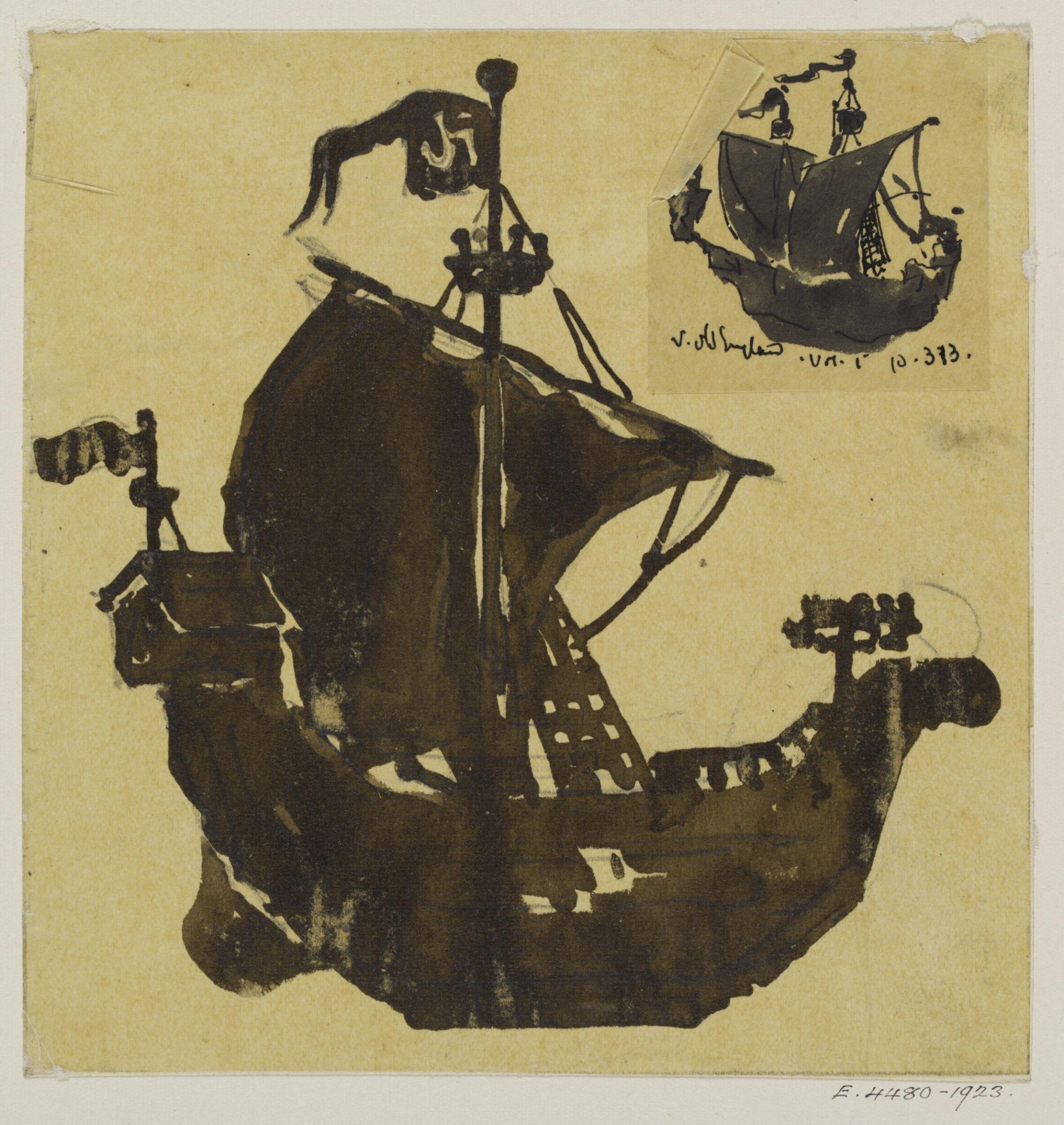 Drawing, Victor Charles Ames, c. 1879-1923