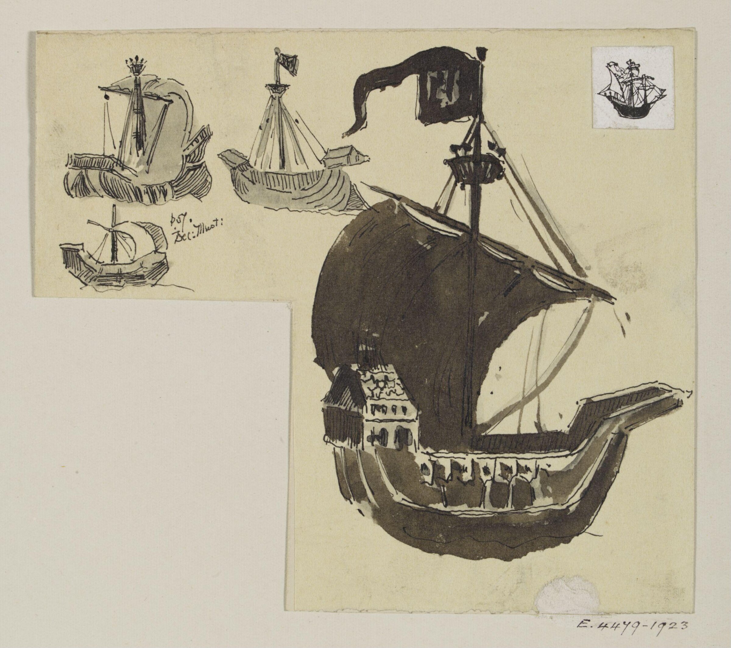 Drawing, Victor Charles Ames, c. 1879-1923