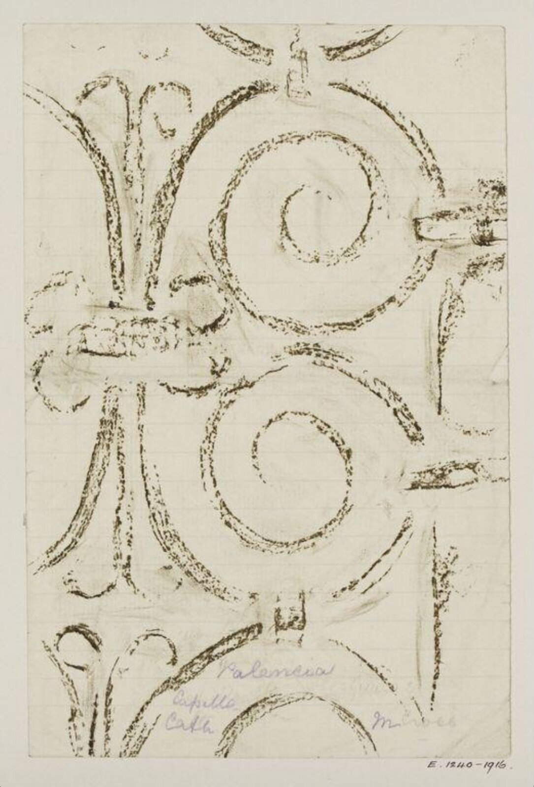 Drawing, Margaret Cross, 1898-1904