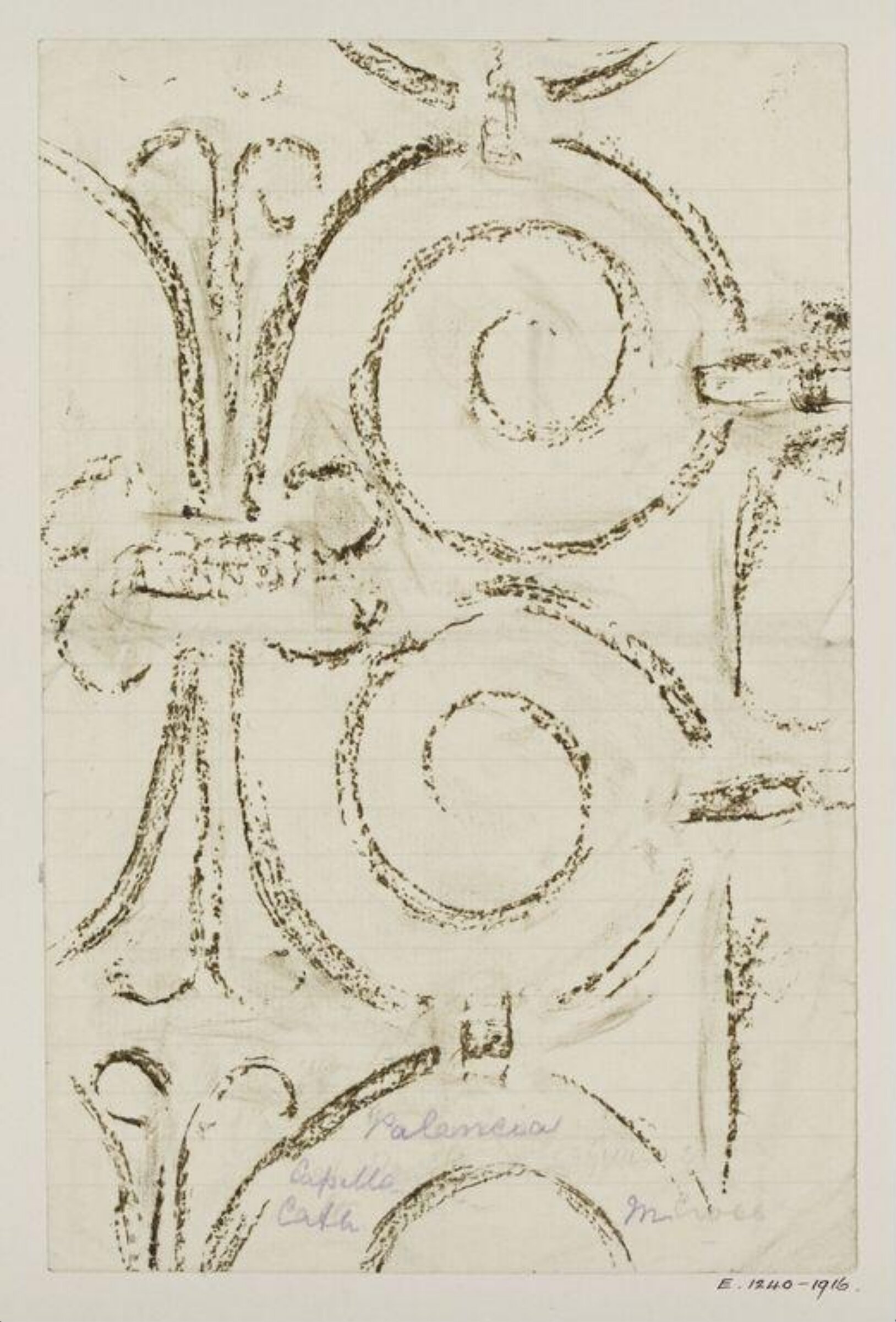 Drawing, Margaret Cross, 1898-1904