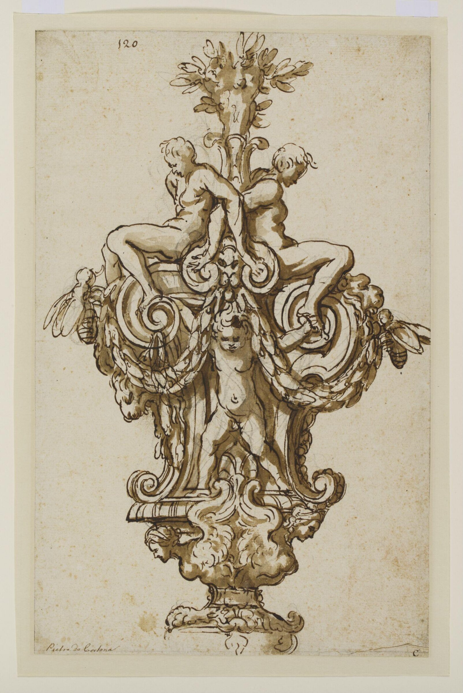 Design for a mace, Cortona, ca. 1625-69