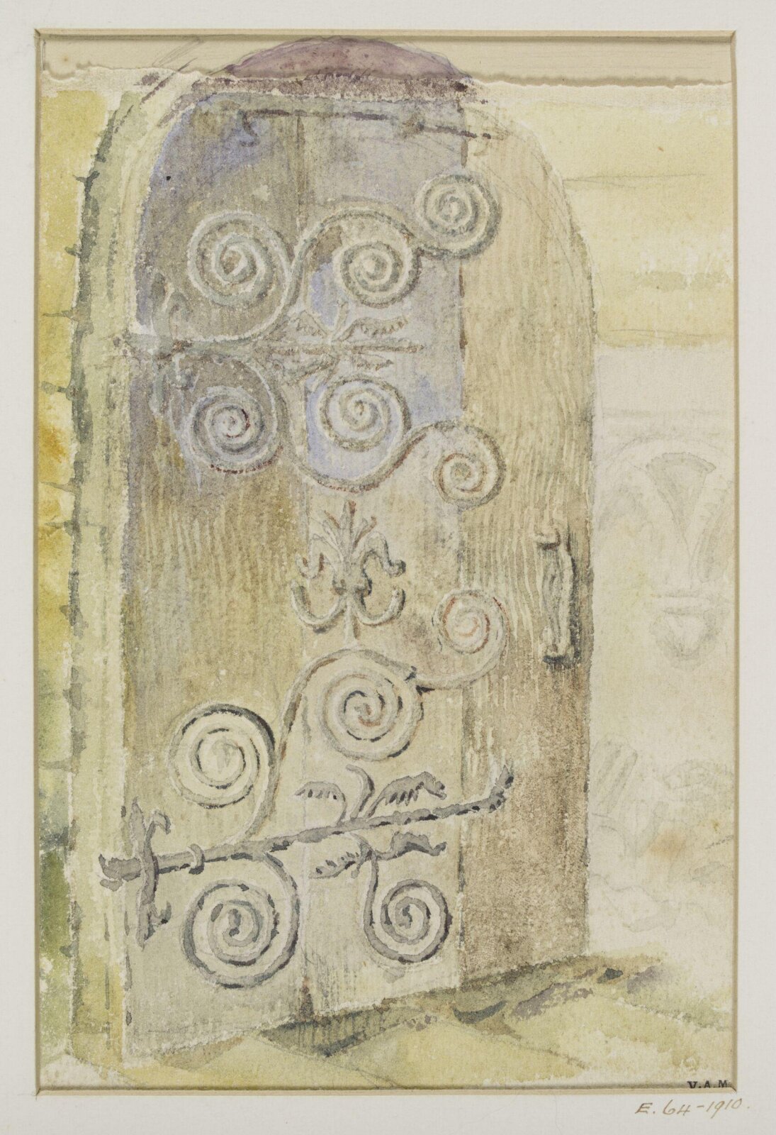 Drawing, Stephen T. Aveling, 1862