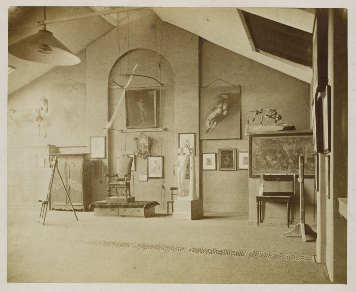 male life class room, National Art Training School, South Kensington Museum image
