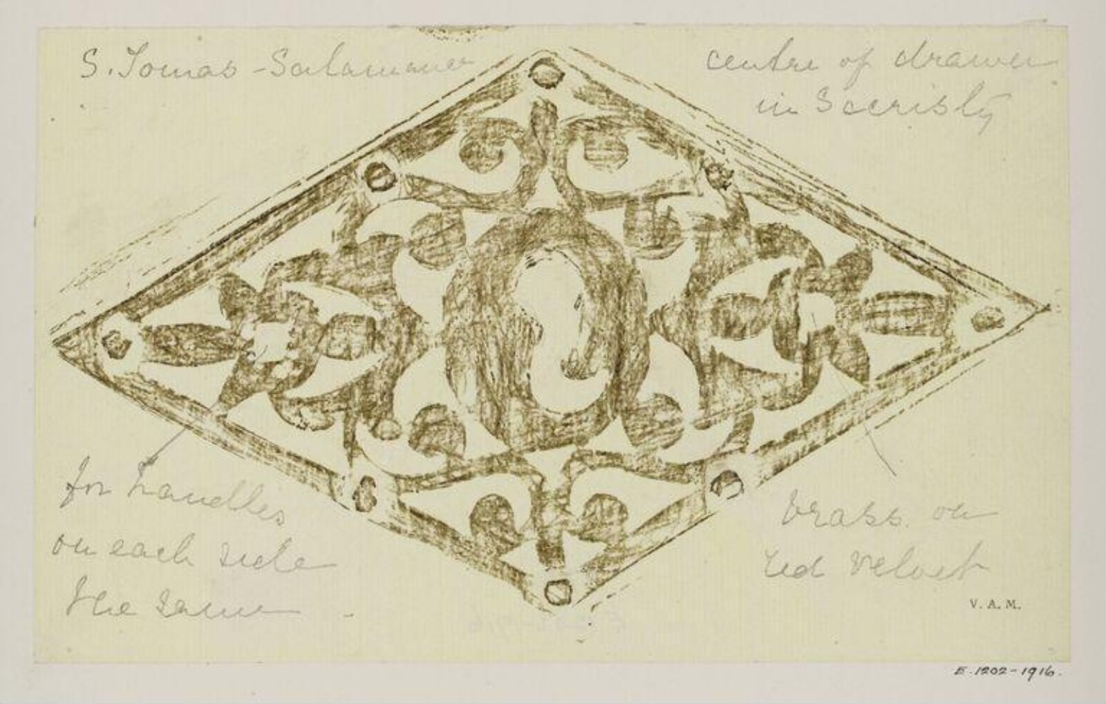 Drawing, Margaret Cross, 1898-1904