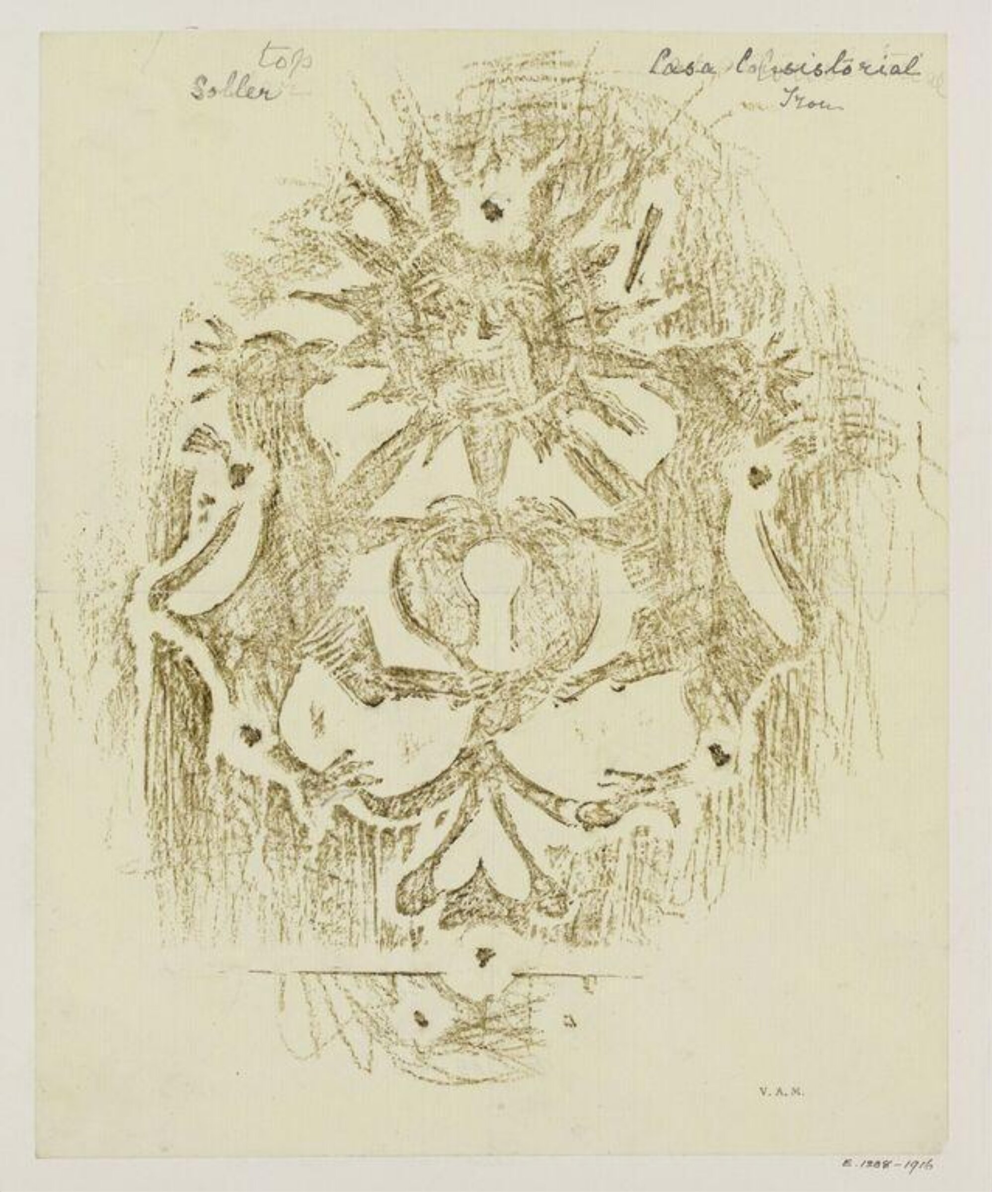 Drawing, Margaret Cross, 1898-1904
