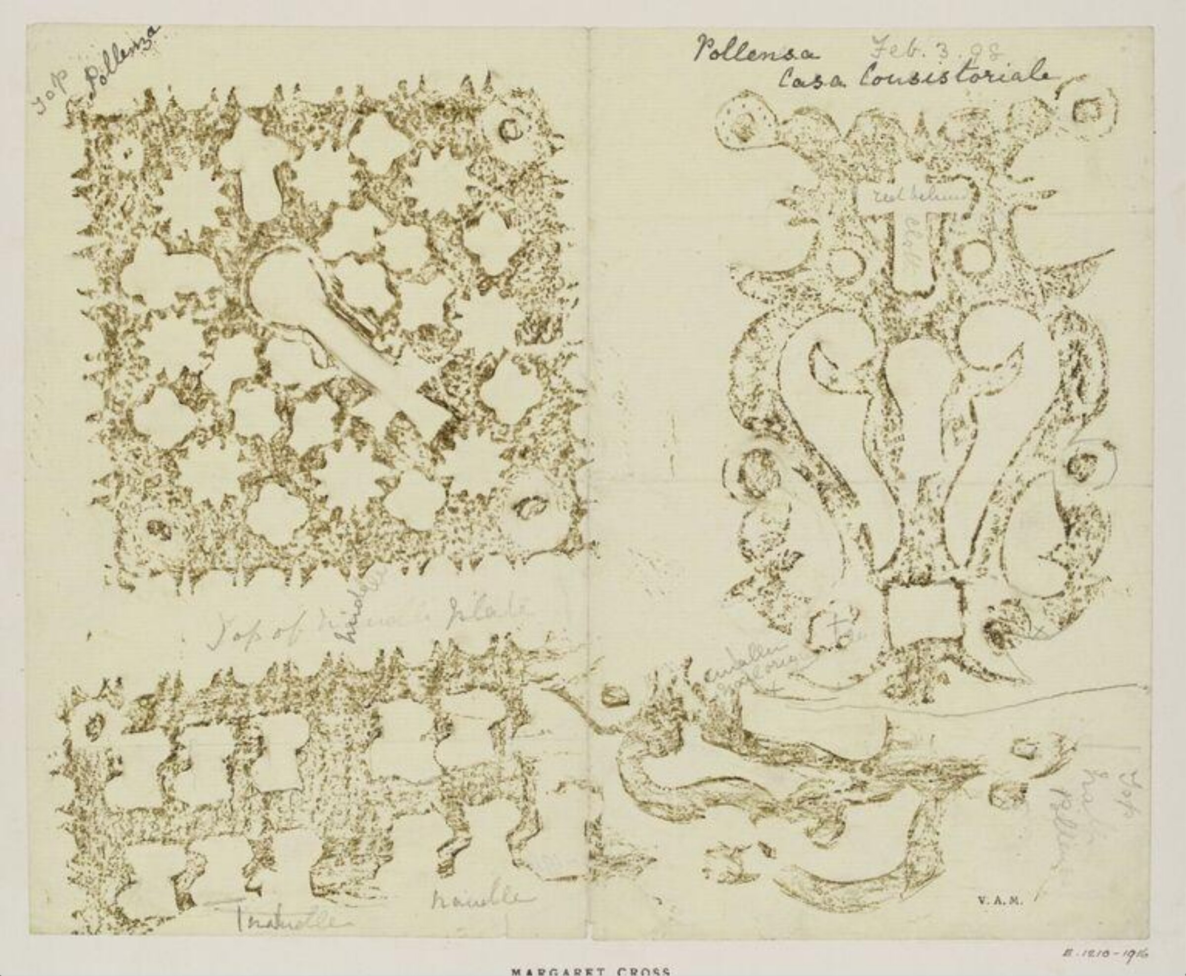 Drawing, Margaret Cross, 1898-1904