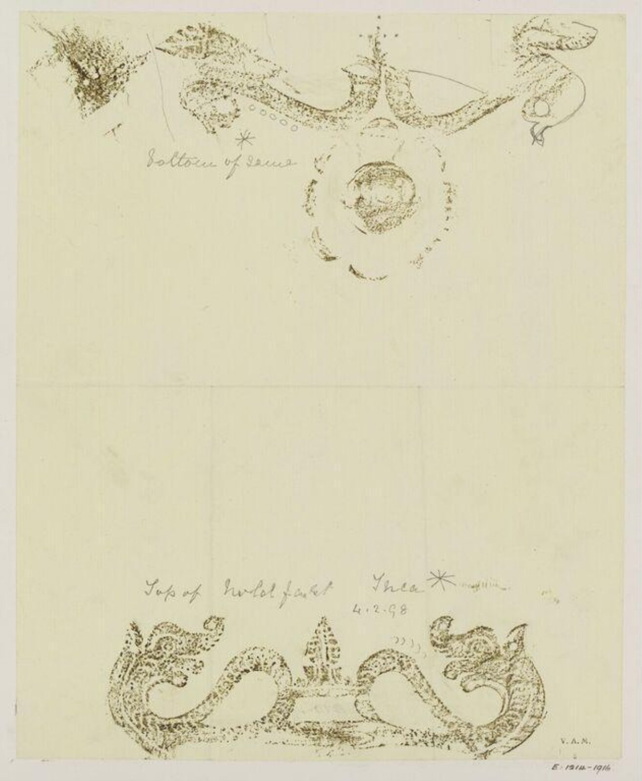 Drawing, Margaret Cross, 1898-1904