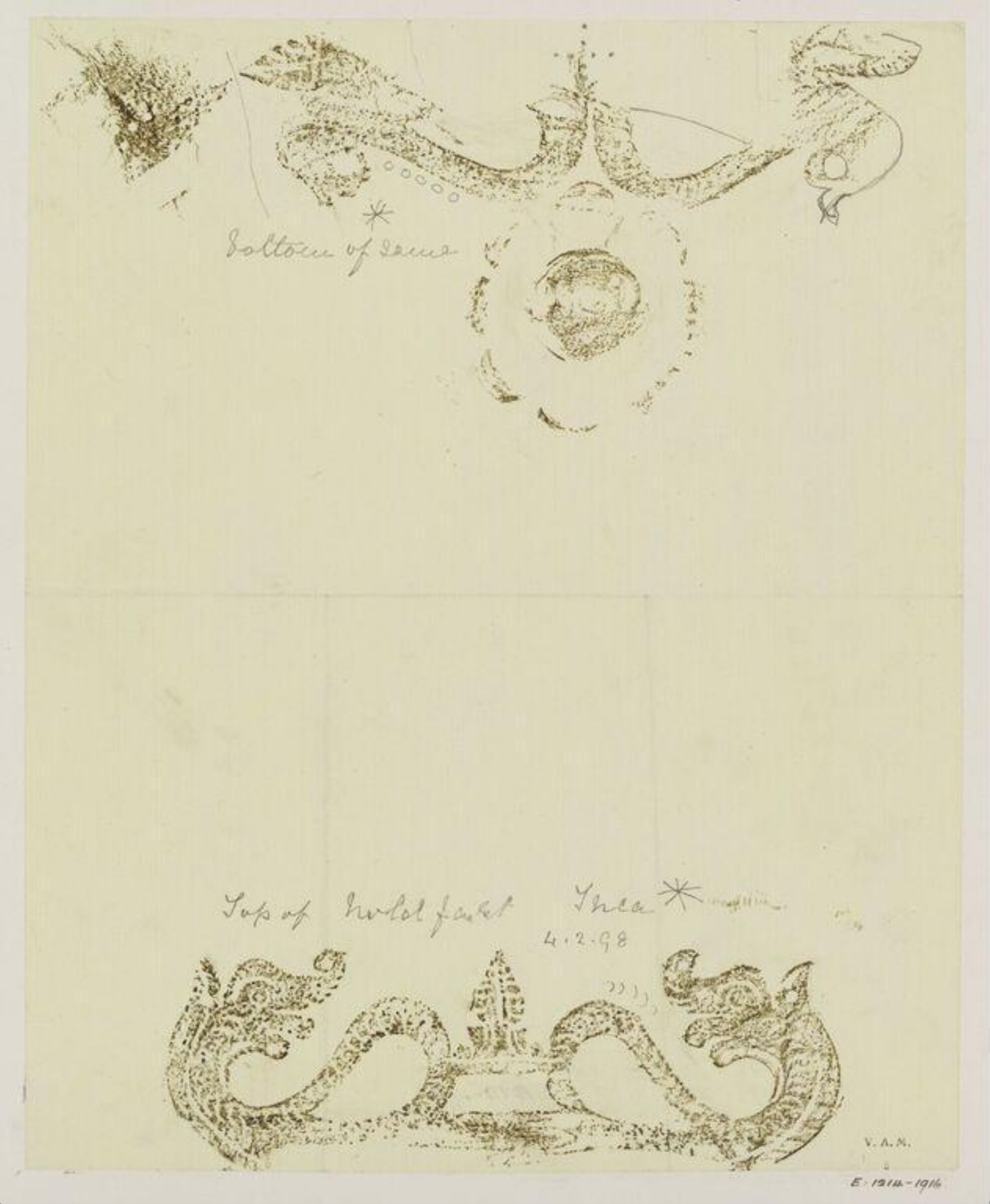 Drawing, Margaret Cross, 1898-1904