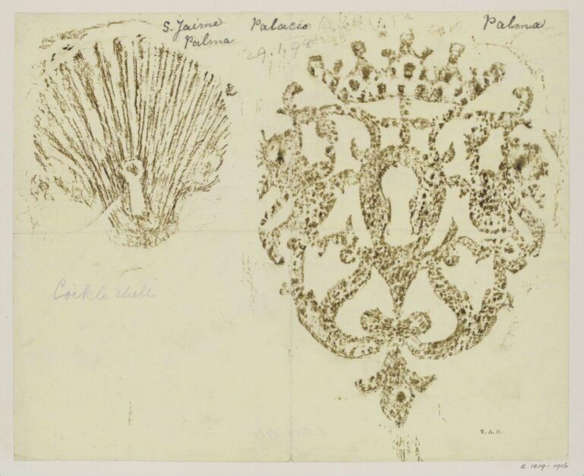 Drawing, Margaret Cross, 1898-1904