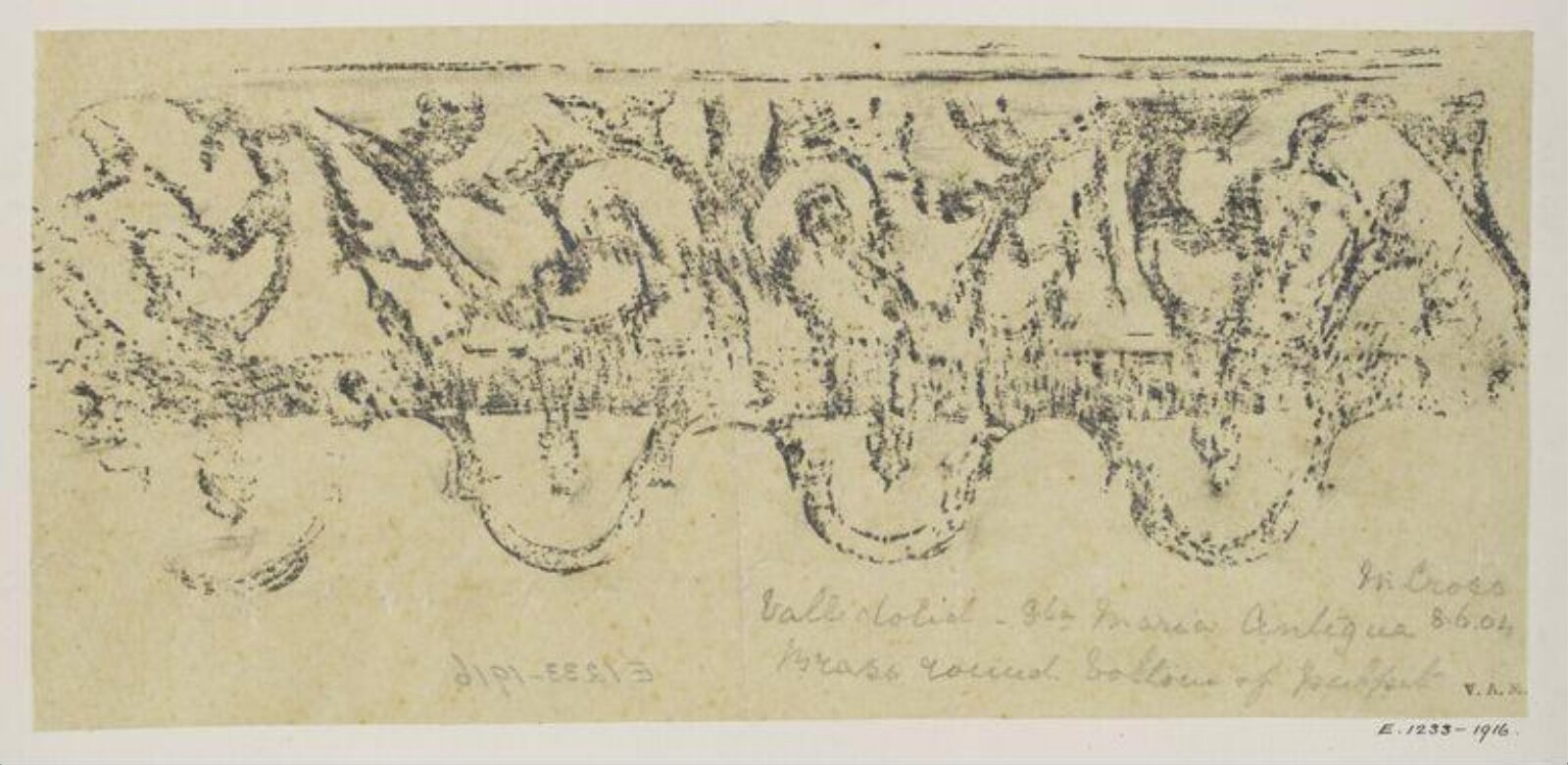 Drawing, Margaret Cross, 1898-1904