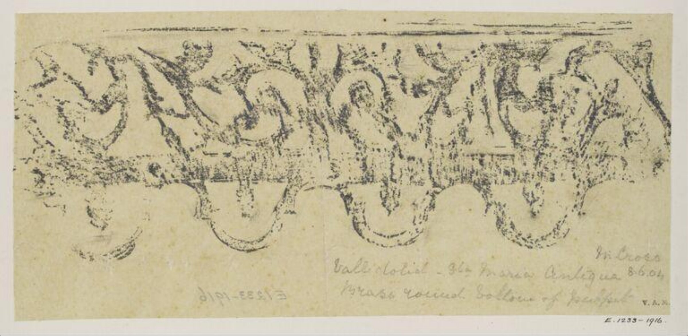 Drawing, Margaret Cross, 1898-1904