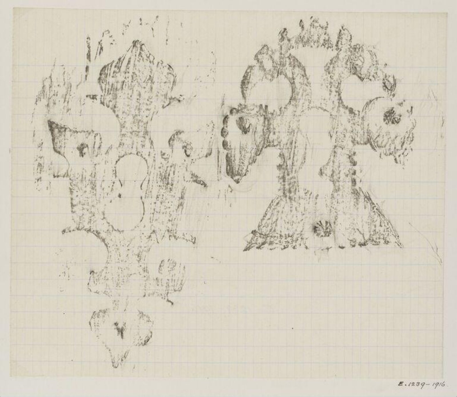 Drawing, Margaret Cross, 1898-1904