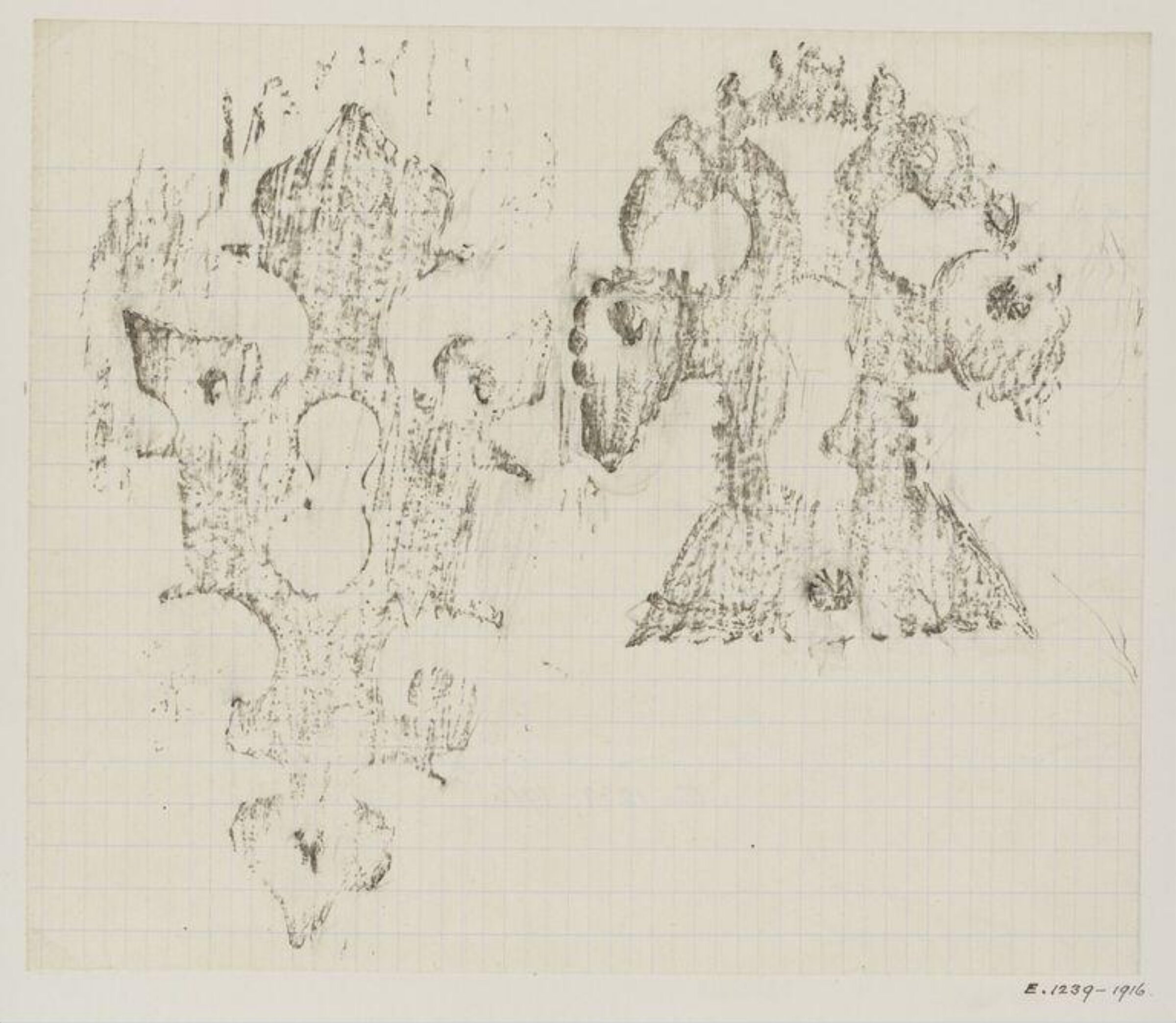 Drawing, Margaret Cross, 1898-1904