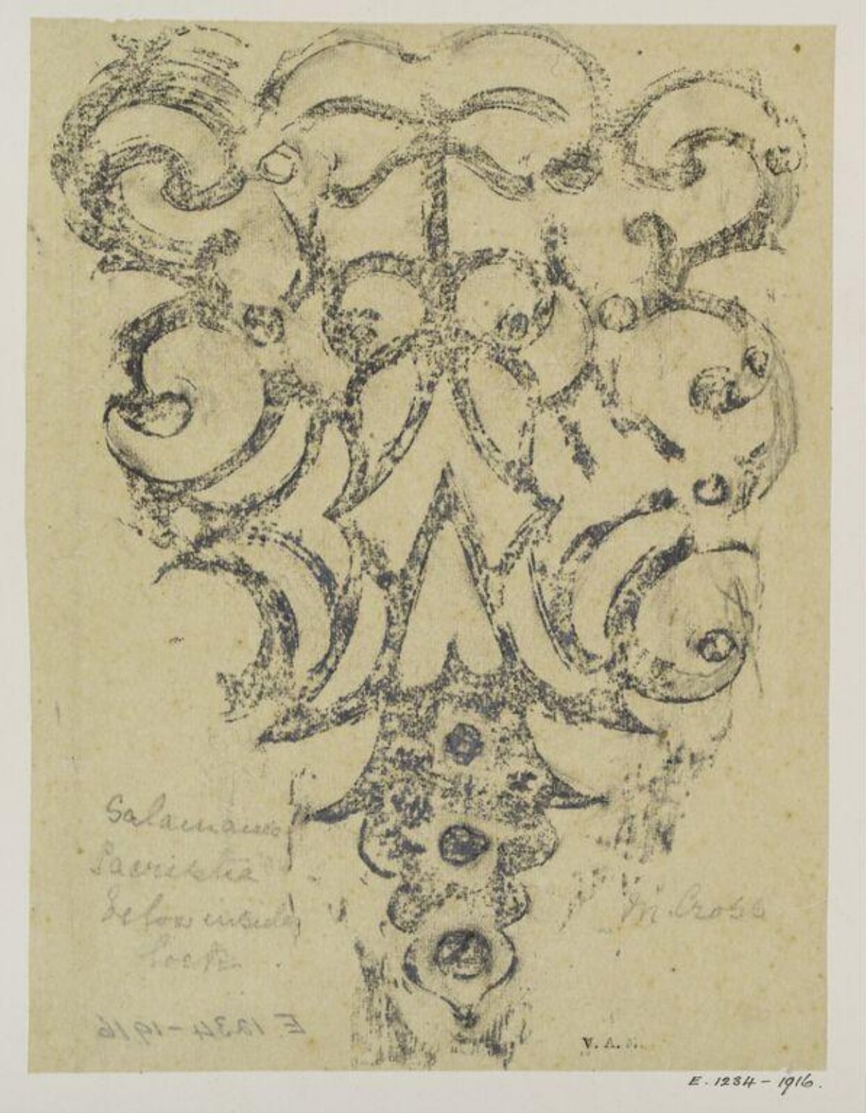 Drawing, Margaret Cross, 1898-1904