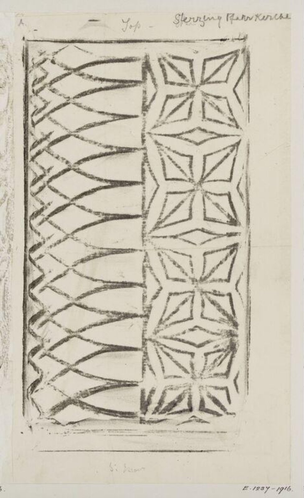 Drawing, Margaret Cross, 1898-1904