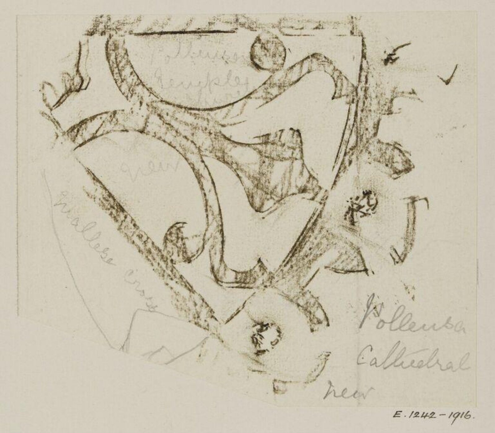 Drawing, Margaret Cross, 1898-1904