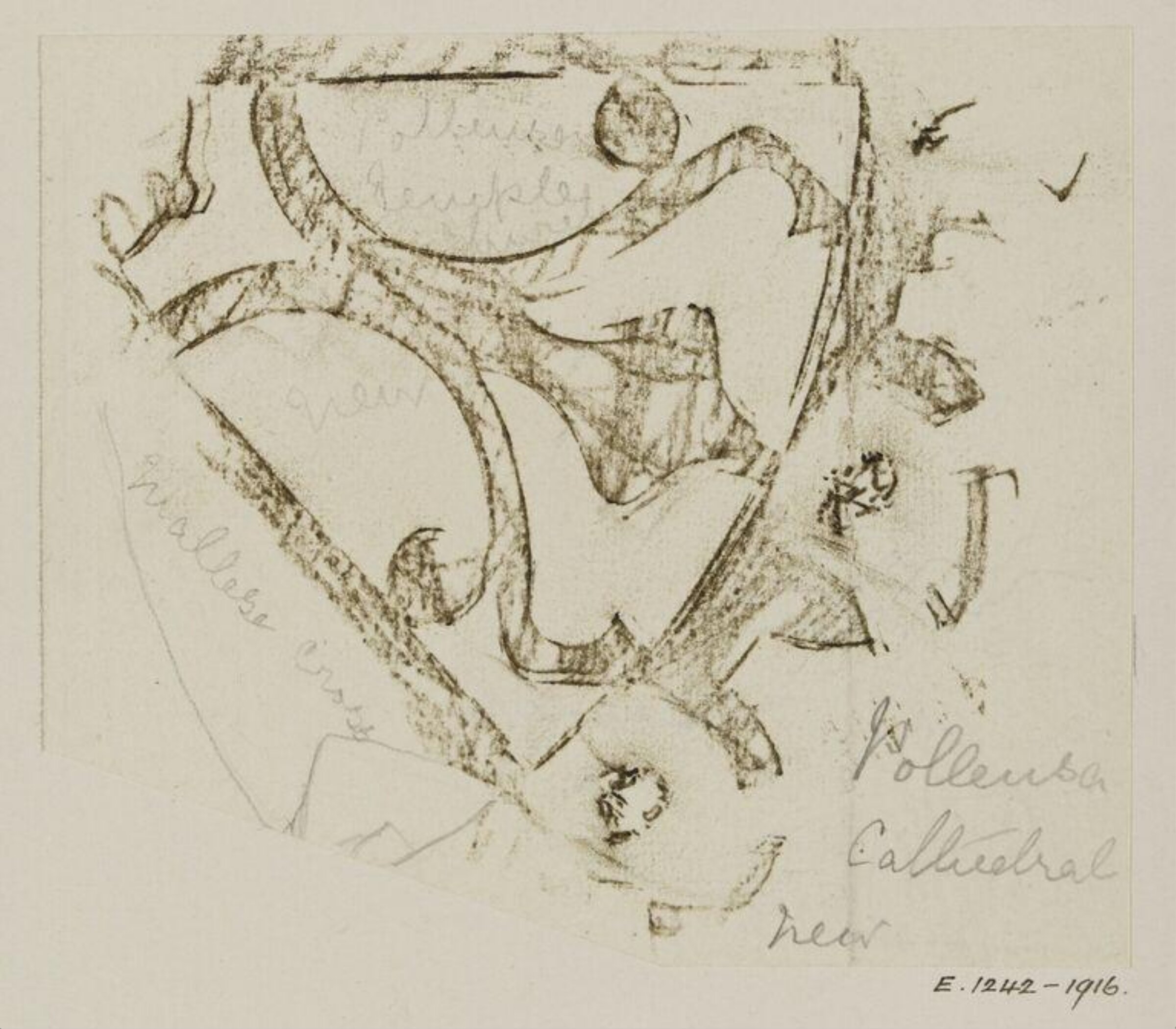 Drawing, Margaret Cross, 1898-1904