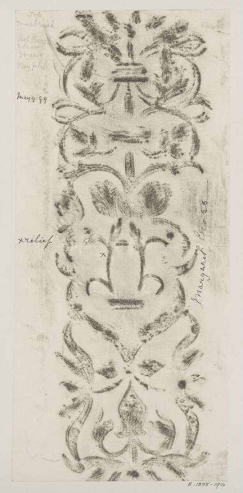 Drawing, Margaret Cross, 1898-1904