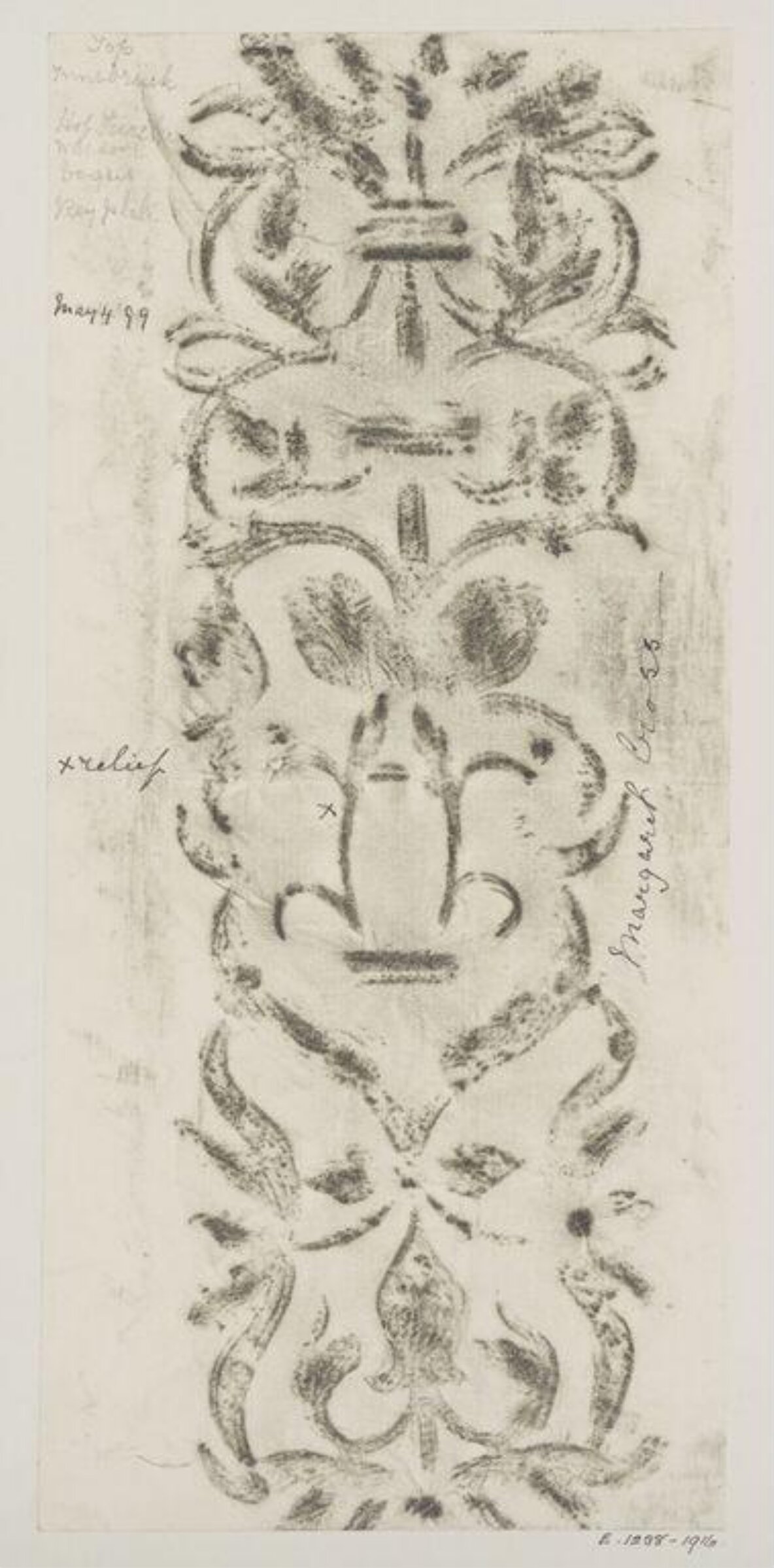 Drawing, Margaret Cross, 1898-1904