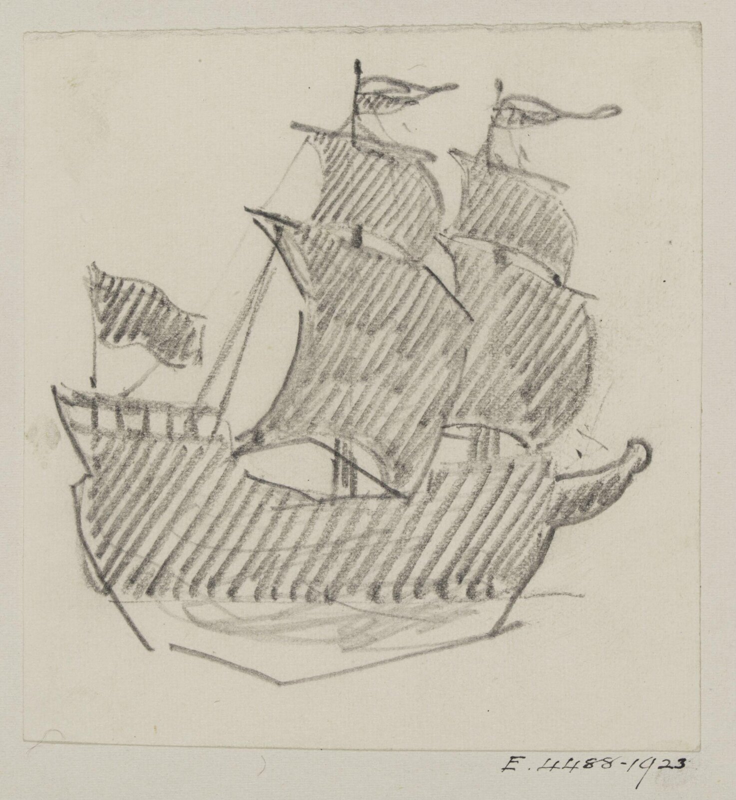 Drawing, Victor Charles Ames, c. 1879-1923