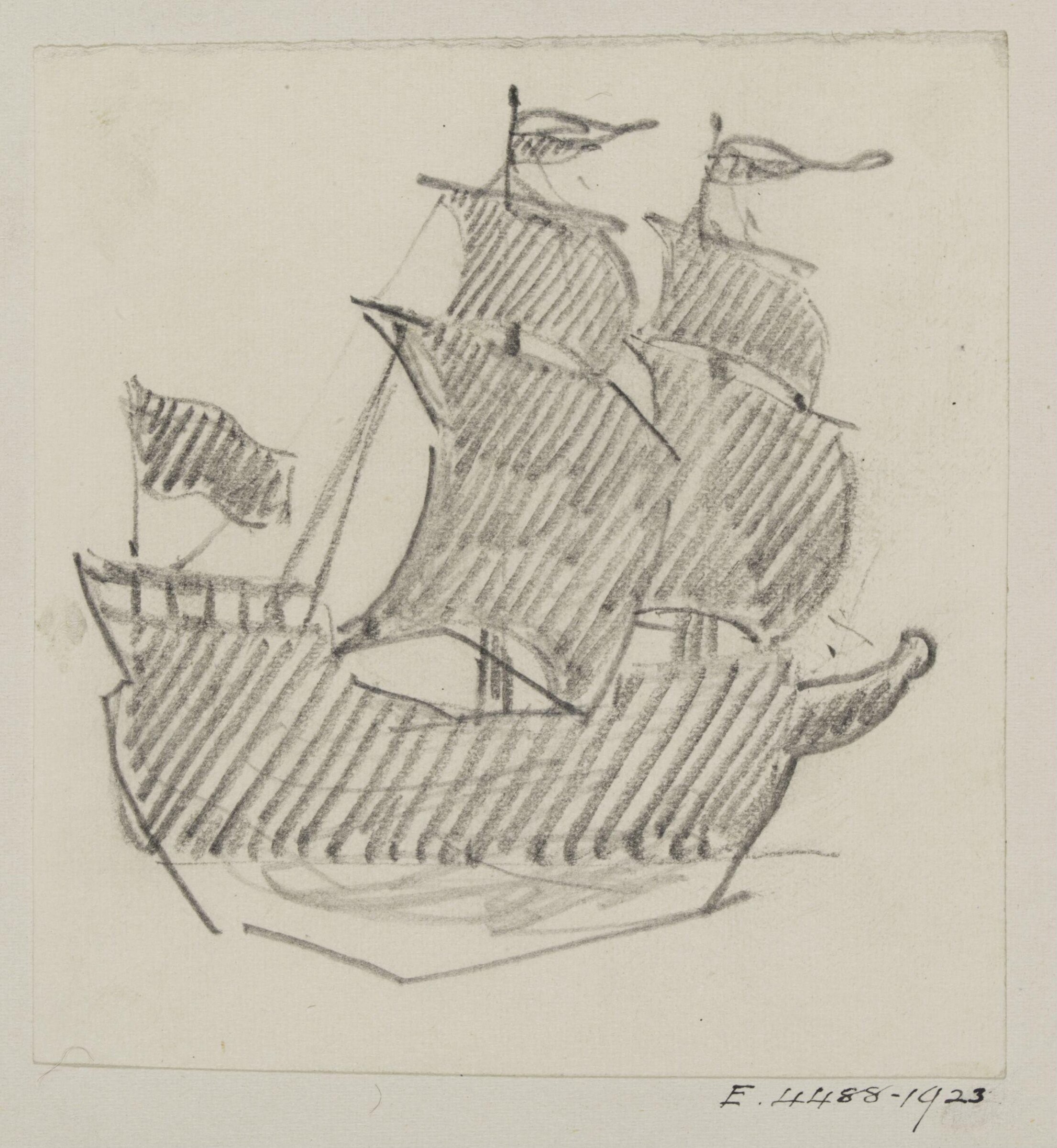 Drawing, Victor Charles Ames, c. 1879-1923